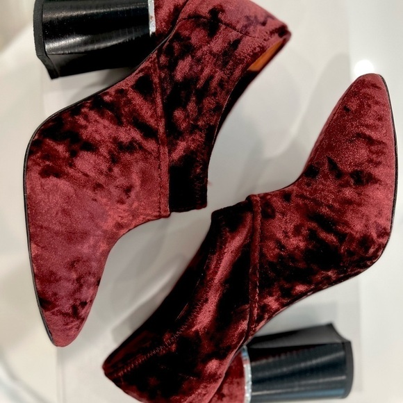 Philip Lim 3.1 Kyoto 105mm ankle boots w/ heel insert Syrah sz 36 EUC !!! - Picture 9 of 15